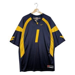 Vintage Nike WVU Mountaineers Football Jersey XL